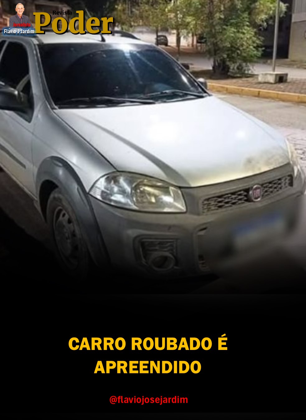 CARRO ROUBADO É APREENDIDO
