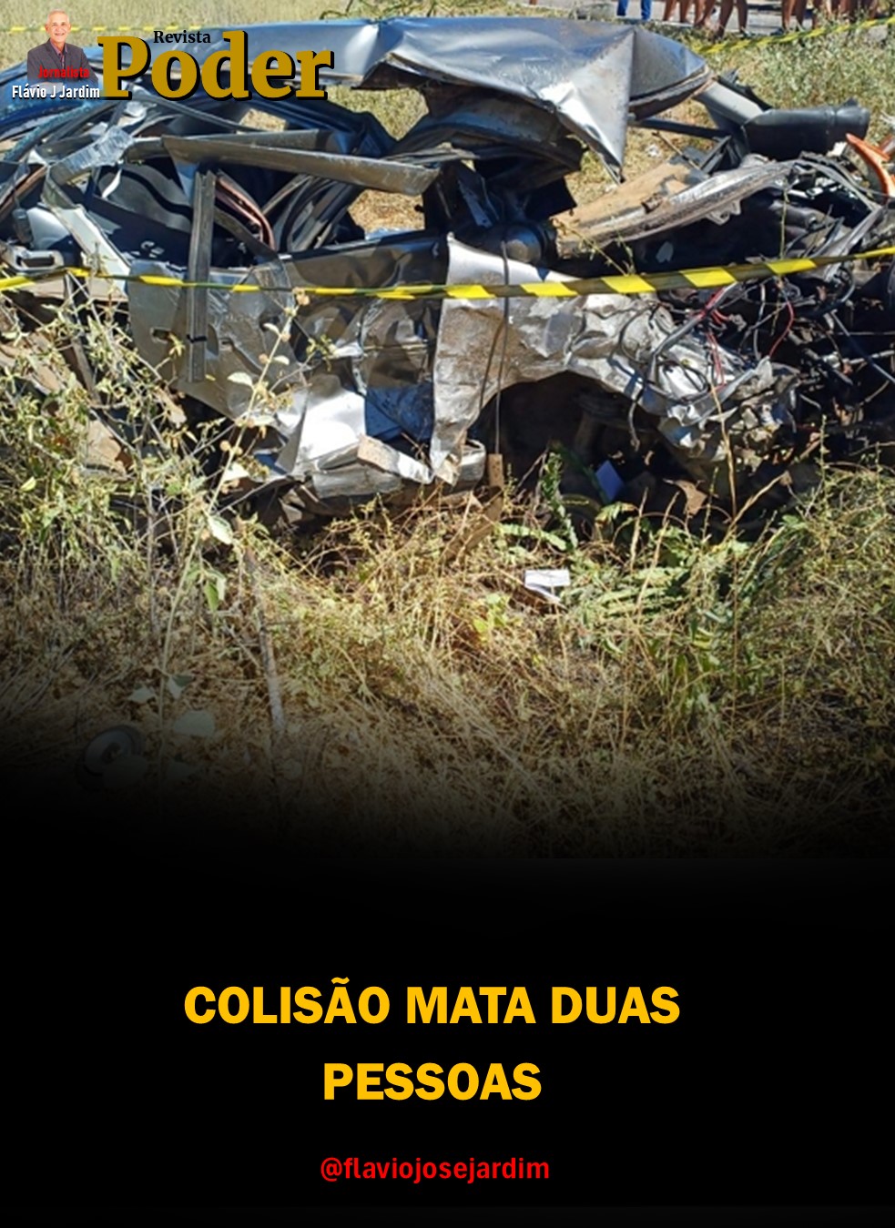 COLISÃO MATA DUAS PESSOAS