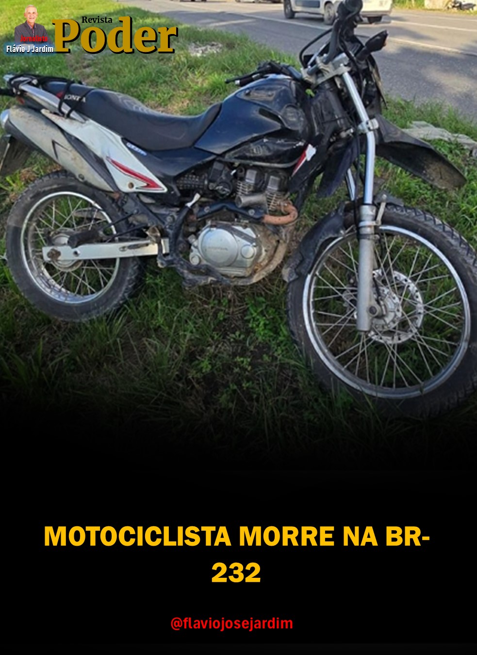 MOTOCICLISTA MORRE NA BR-232