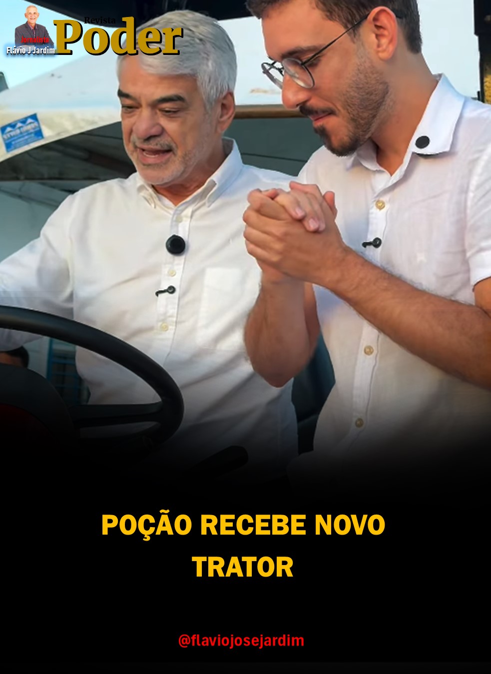 POÇÃO RECEBE NOVO TRATOR