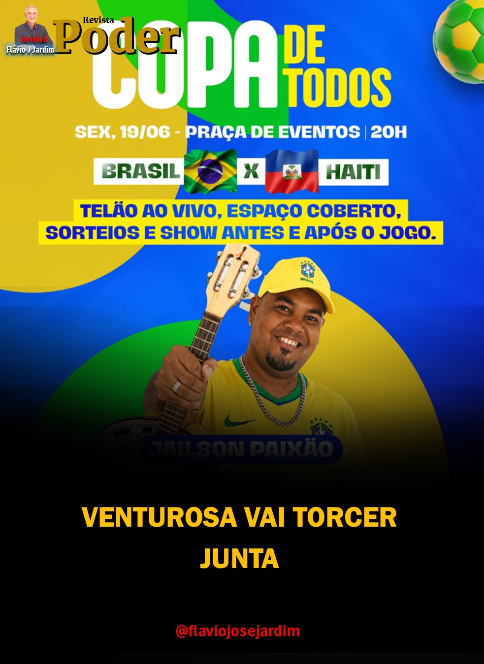 VENTUROSA VAI TORCER JUNTA