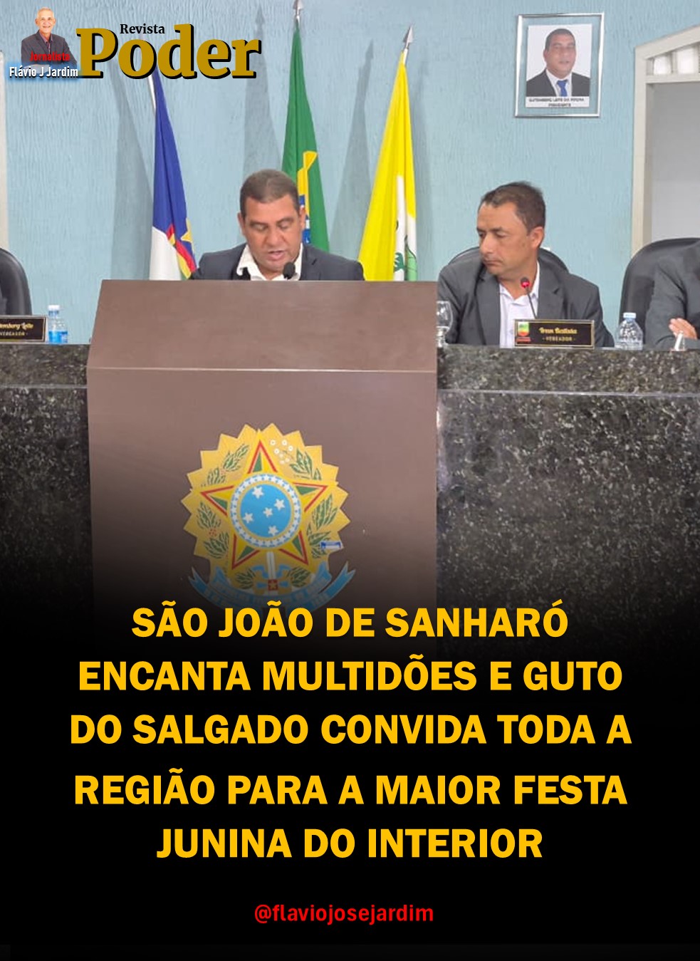 SÃO JOÃO DE SANHARÓ ENCANTA MULTIDÕES E GUTO DO SALGADO CONVIDA TODA A REGIÃO PARA A MAIOR FESTA JUNINA DO INTERIOR
