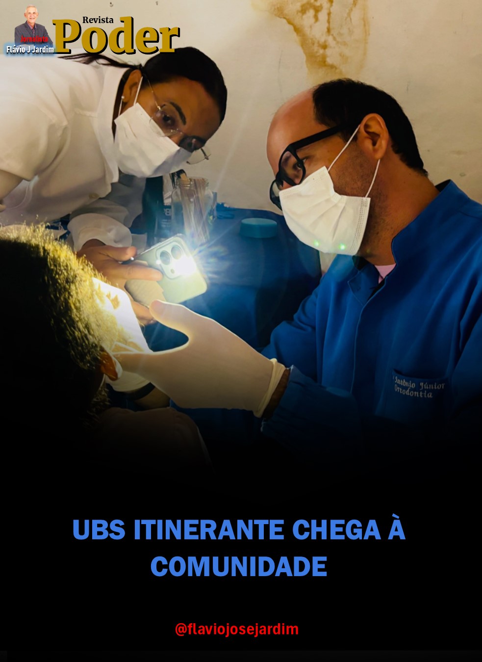 UBS ITINERANTE CHEGA À COMUNIDADE