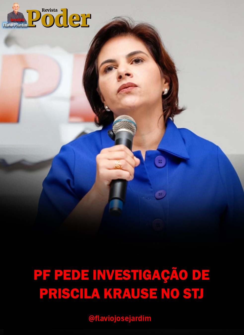 PF PEDE INVESTIGAÇÃO DE PRISCILA KRAUSE NO STJ