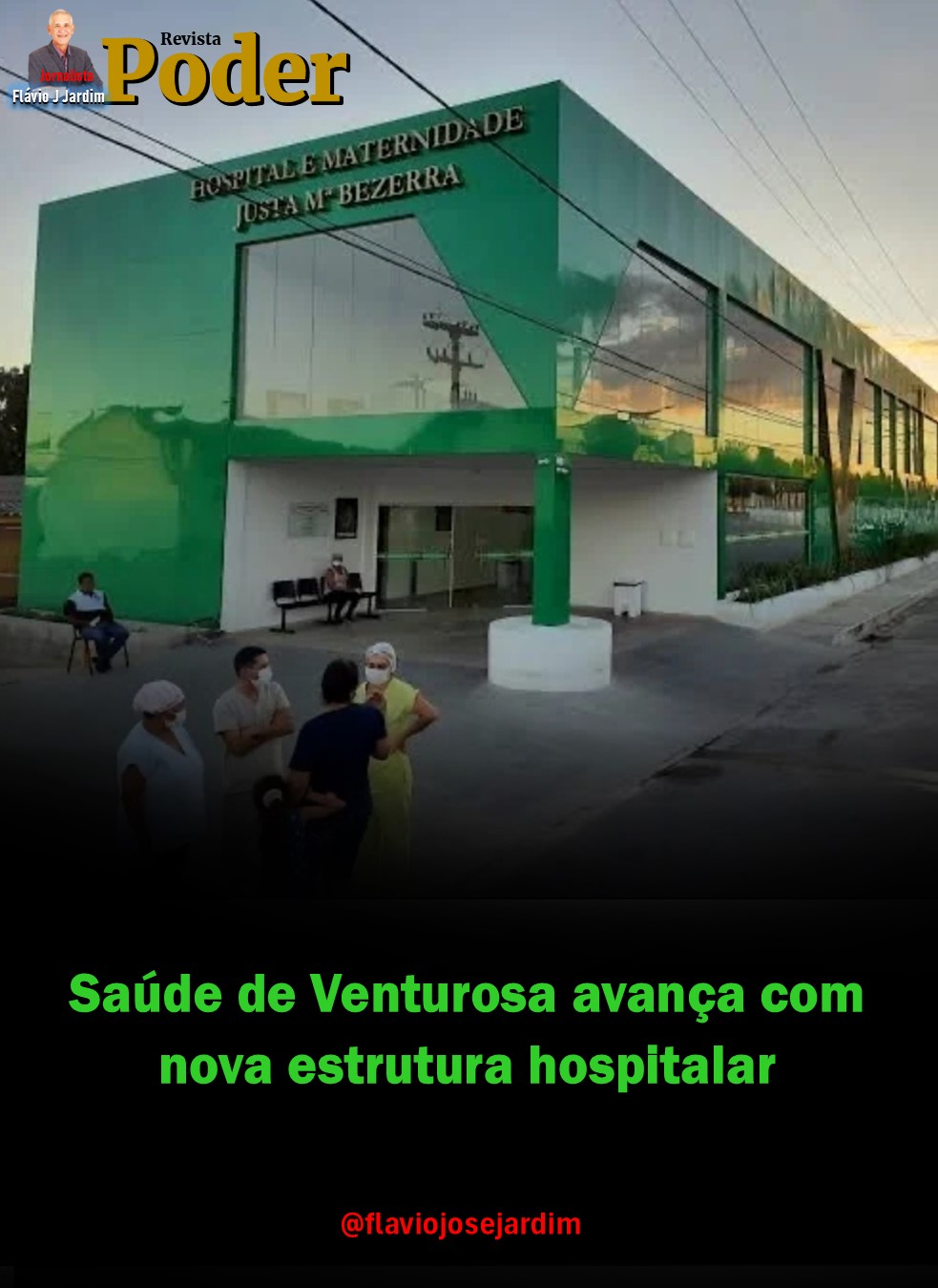 Saúde de Venturosa avança com nova estrutura hospitalar