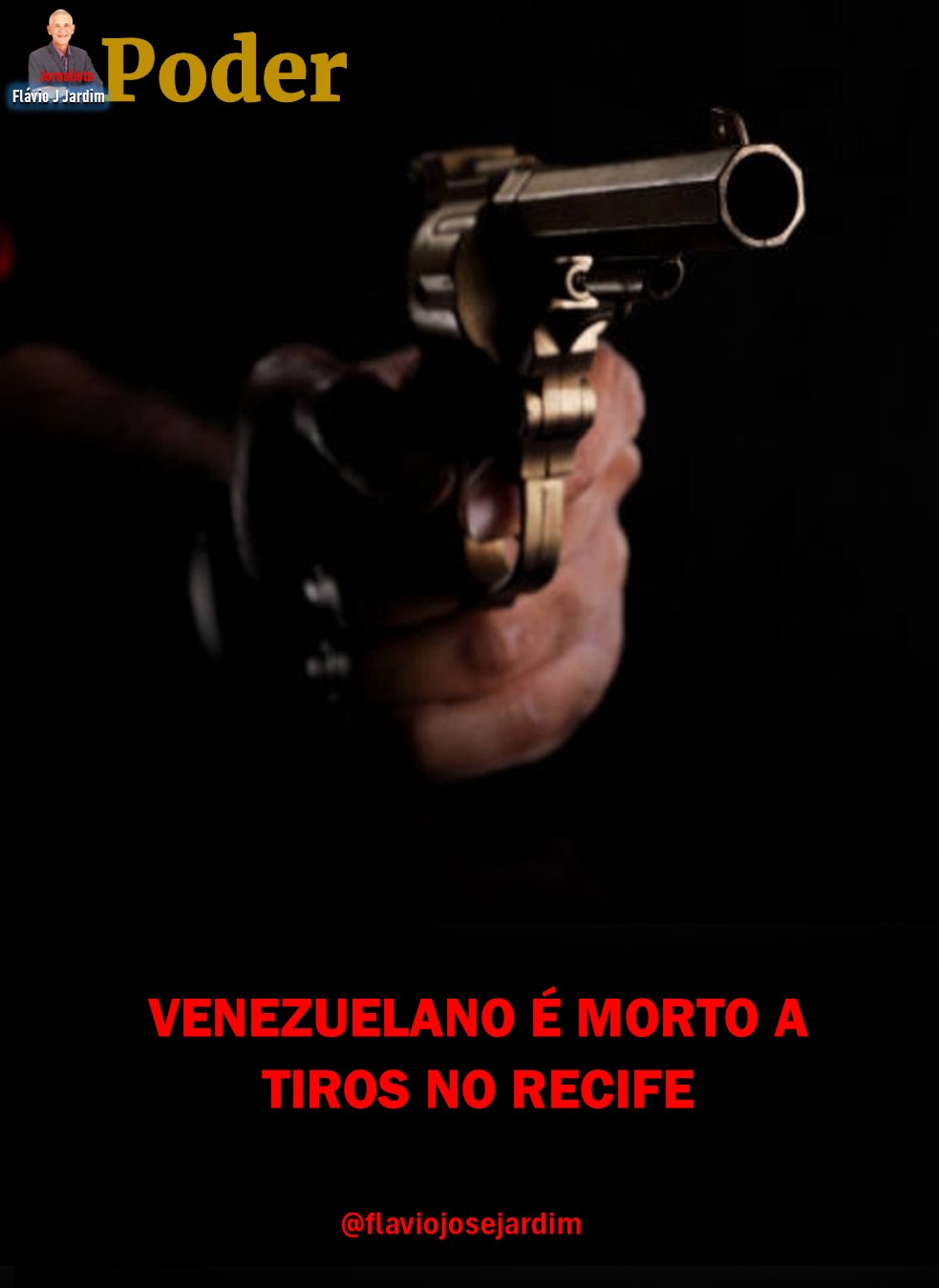 VENEZUELANO É MORTO A TIROS NO RECIFE