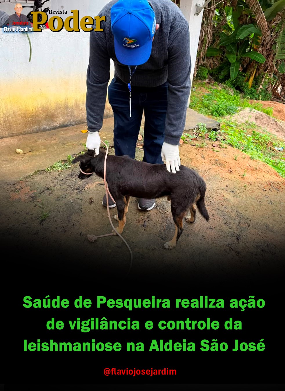 Saúde de Pesqueira realiza ação de vigilância e controle da leishmaniose na Aldeia São José
