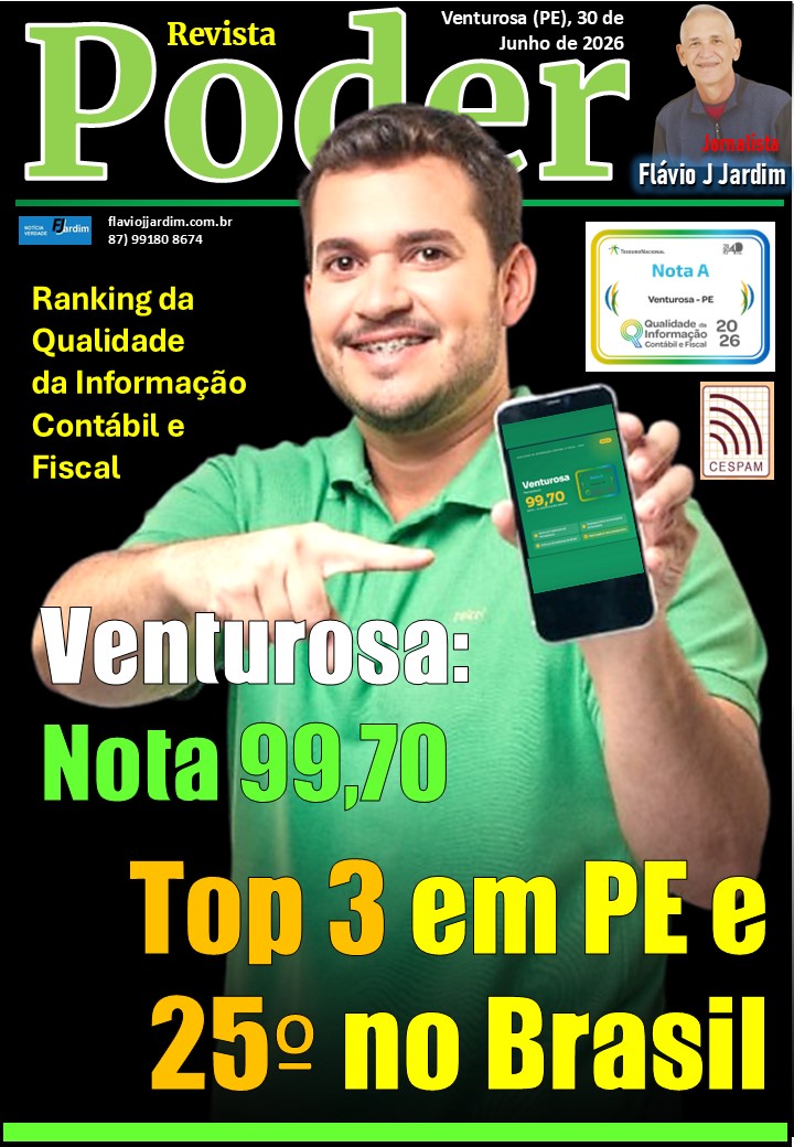 Venturosa | Top 3 de Pernambuco e entre os 25 melhores do país. Brilha no Cenário Nacional e Conquista Lugar de Destaque entre os Melhores do Brasil
