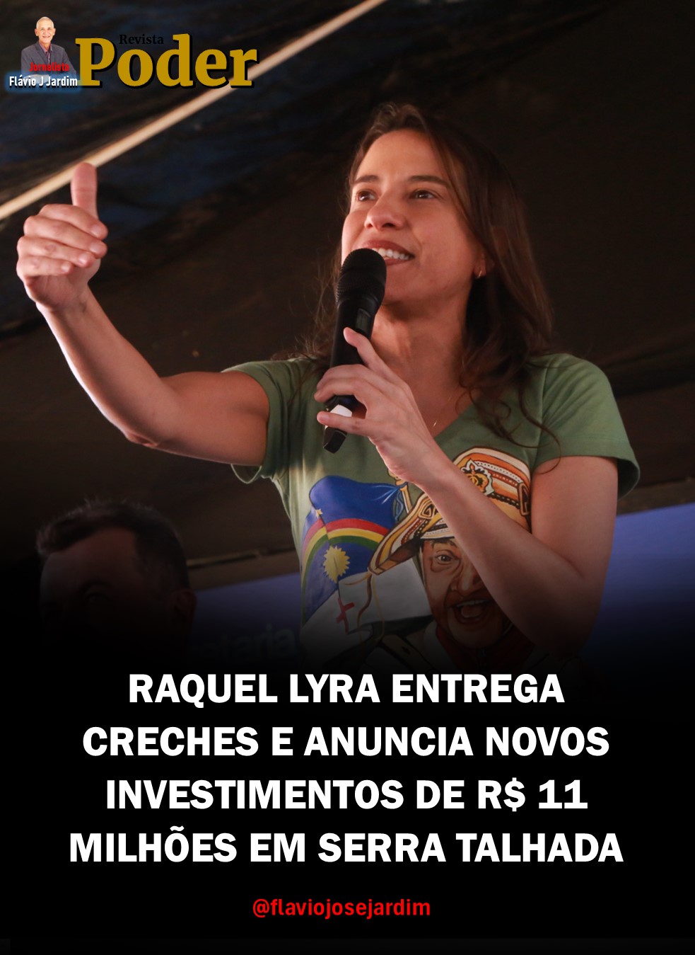 RAQUEL LYRA ENTREGA CRECHES E ANUNCIA NOVOS INVESTIMENTOS DE R$ 11 MILHÕES EM SERRA TALHADA