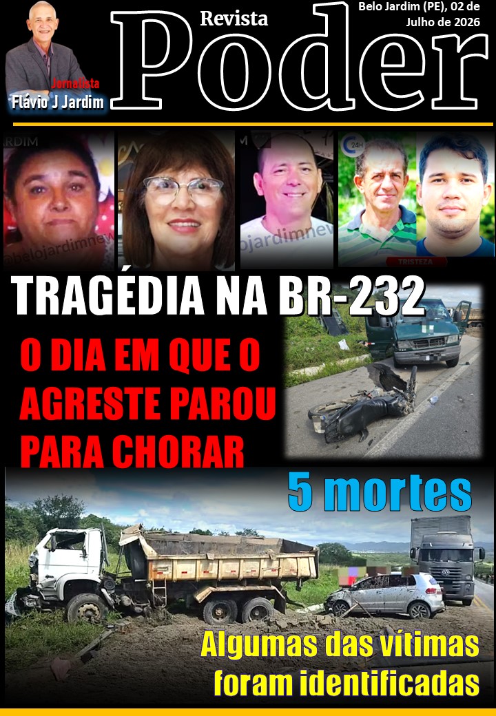 TRAGÉDIA NA BR-232 | CINCO MORTES: O DIA EM QUE O AGRESTE DE PERNAMBUCO PAROU PARA CHORAR