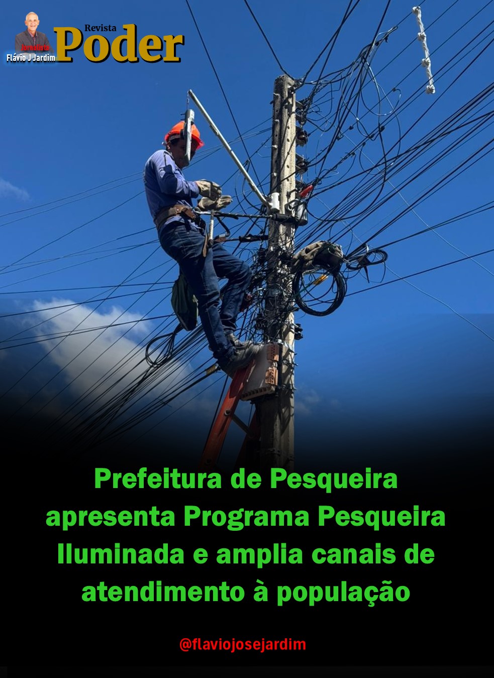 Prefeitura de Pesqueira apresenta Programa Pesqueira Iluminada e amplia canais de atendimento à população