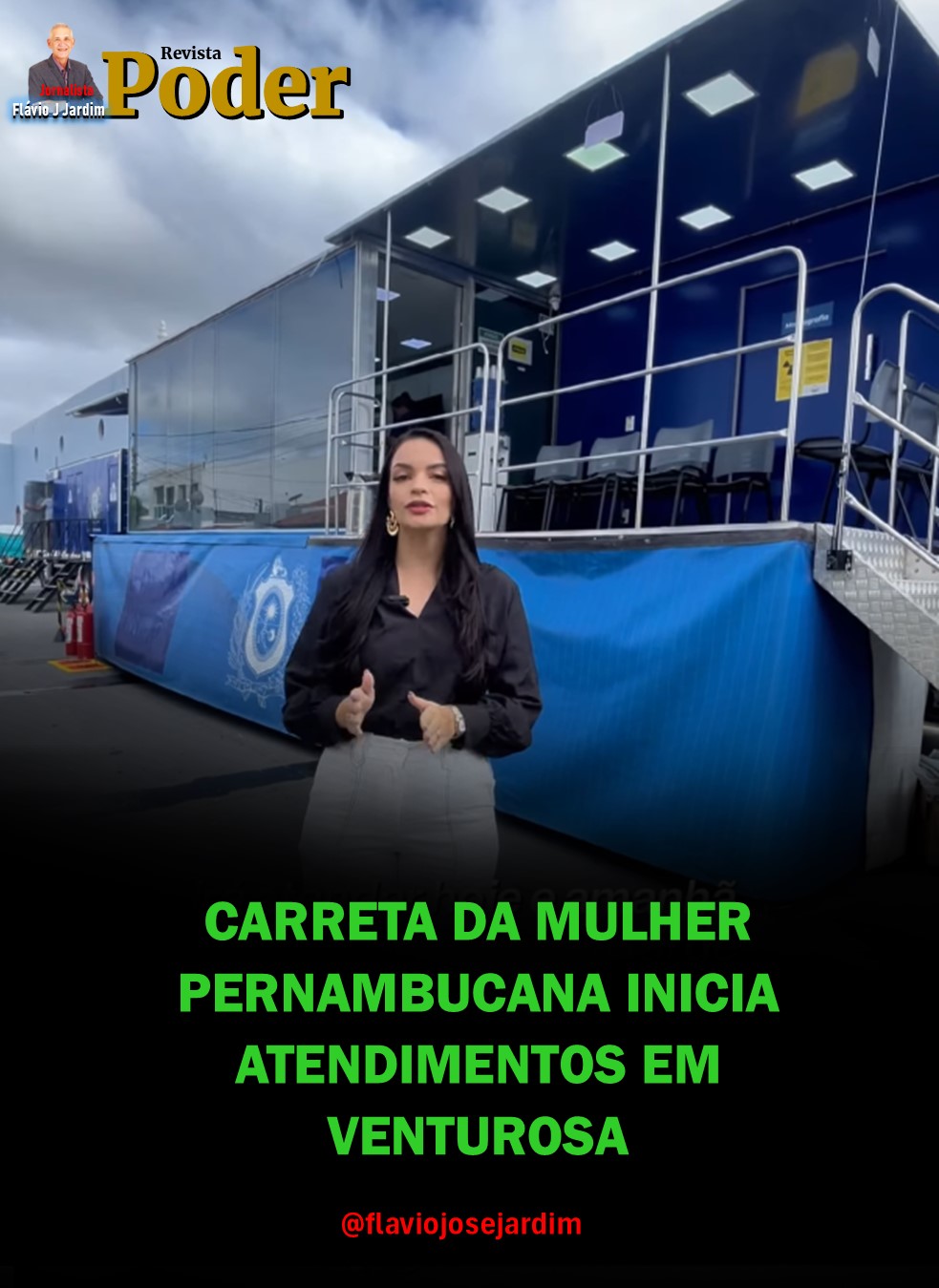 CARRETA DA MULHER PERNAMBUCANA INICIA ATENDIMENTOS EM VENTUROSA