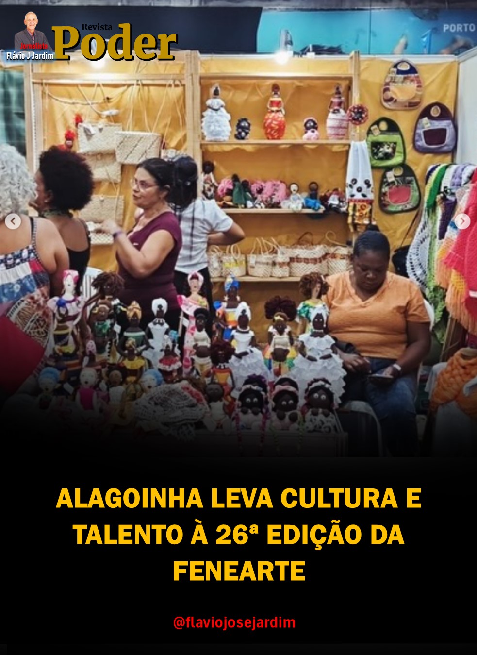 ALAGOINHA LEVA CULTURA E TALENTO À 26ª EDIÇÃO DA FENEARTE