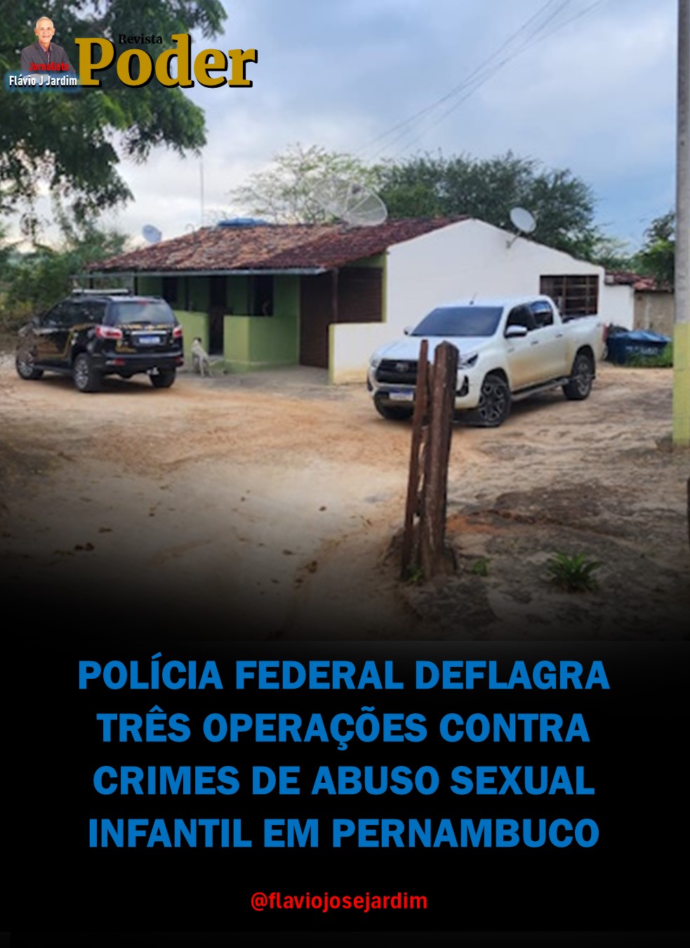 POLÍCIA FEDERAL DEFLAGRA TRÊS OPERAÇÕES CONTRA CRIMES DE ABUSO SEXUAL INFANTIL EM PERNAMBUCO