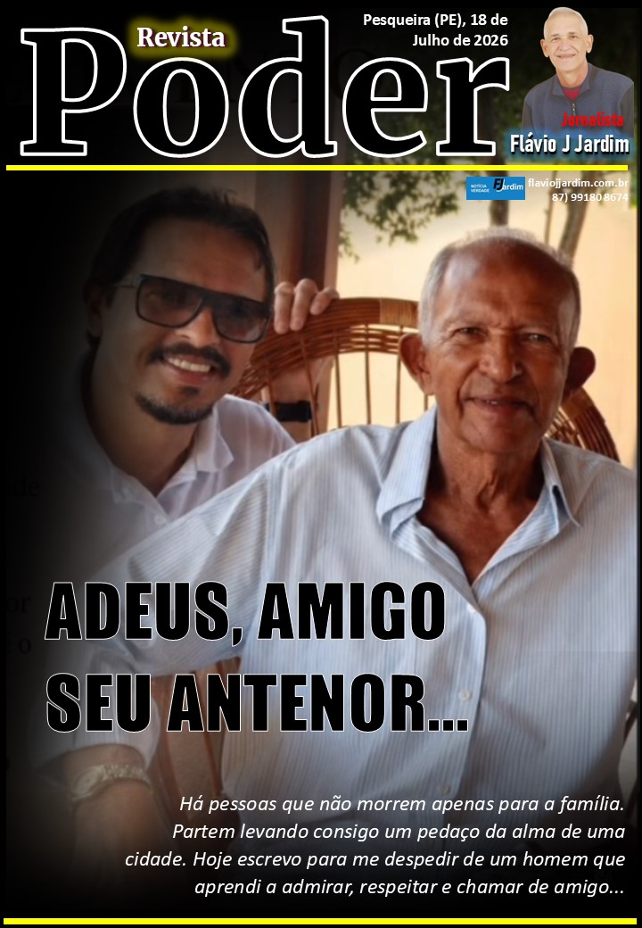ADEUS, MEU AMIGO SEU ANTENOR...