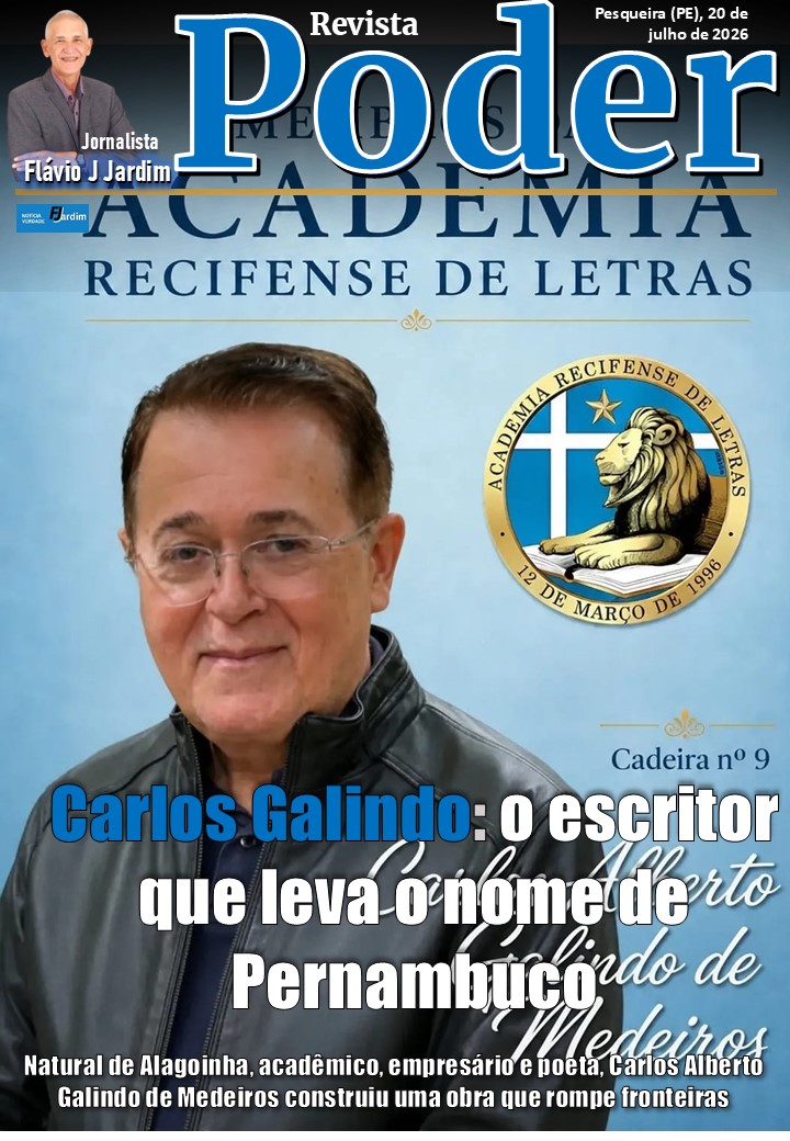 Carlos Galindo: o escritor que leva o nome de Pernambuco para o Brasil através da literatura, da ciência e da poesia