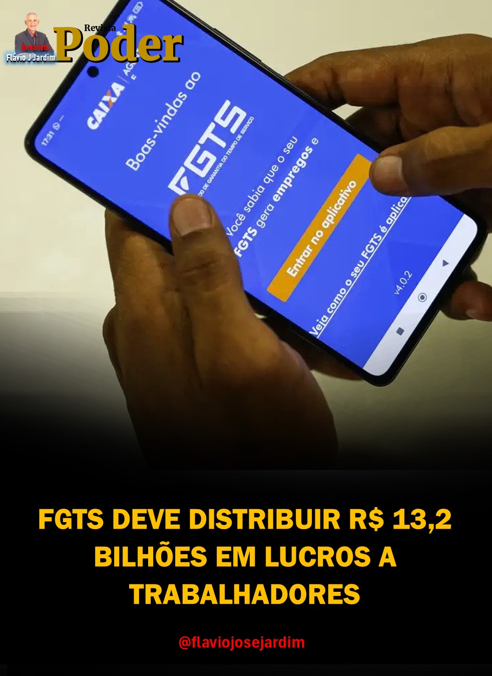 FGTS DEVE DISTRIBUIR R$ 13,2 BILHÕES EM LUCROS A TRABALHADORES