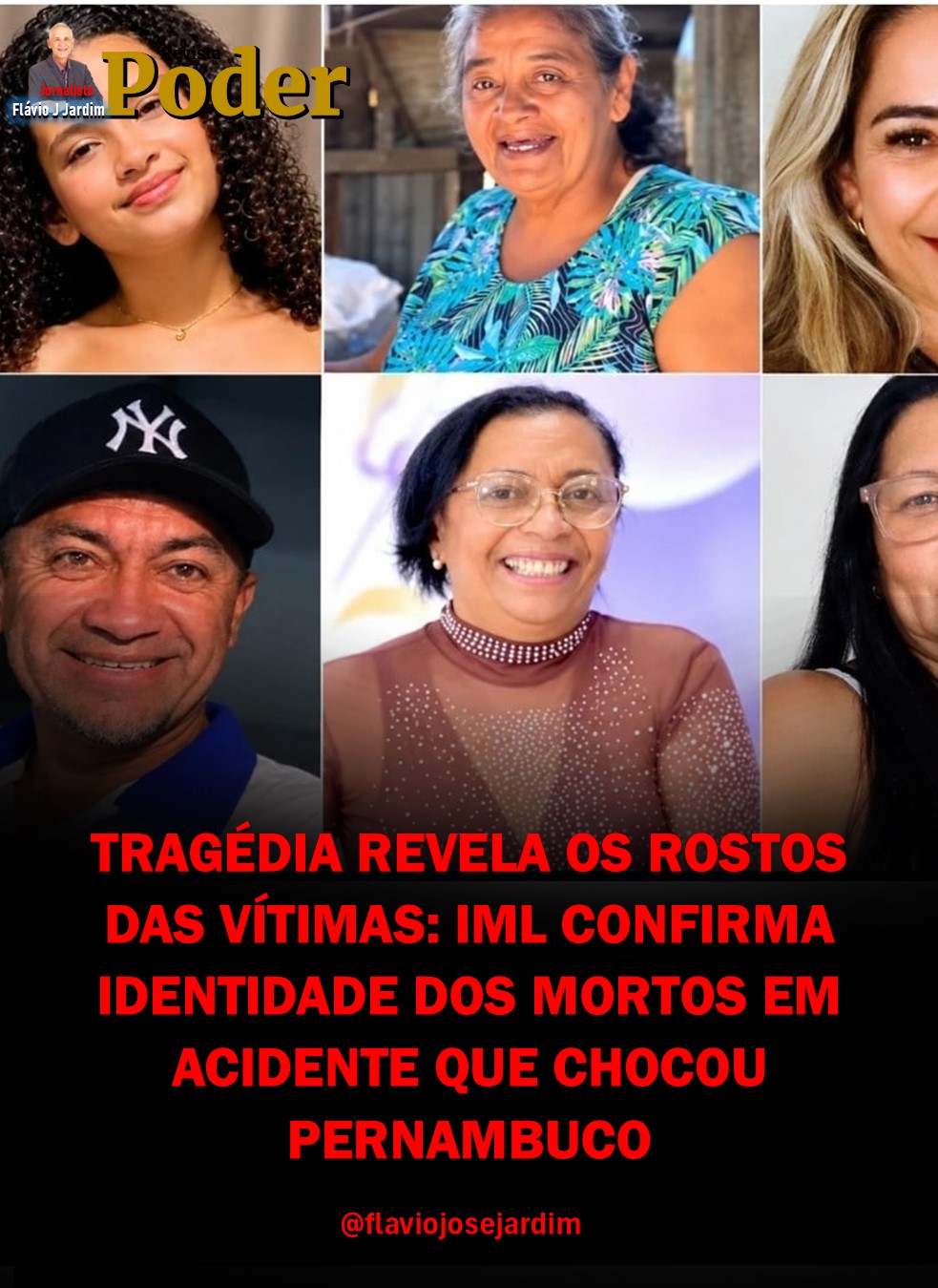 TRAGÉDIA REVELA OS ROSTOS DAS VÍTIMAS: IML CONFIRMA IDENTIDADE DOS MORTOS EM ACIDENTE QUE CHOCOU PERNAMBUCO