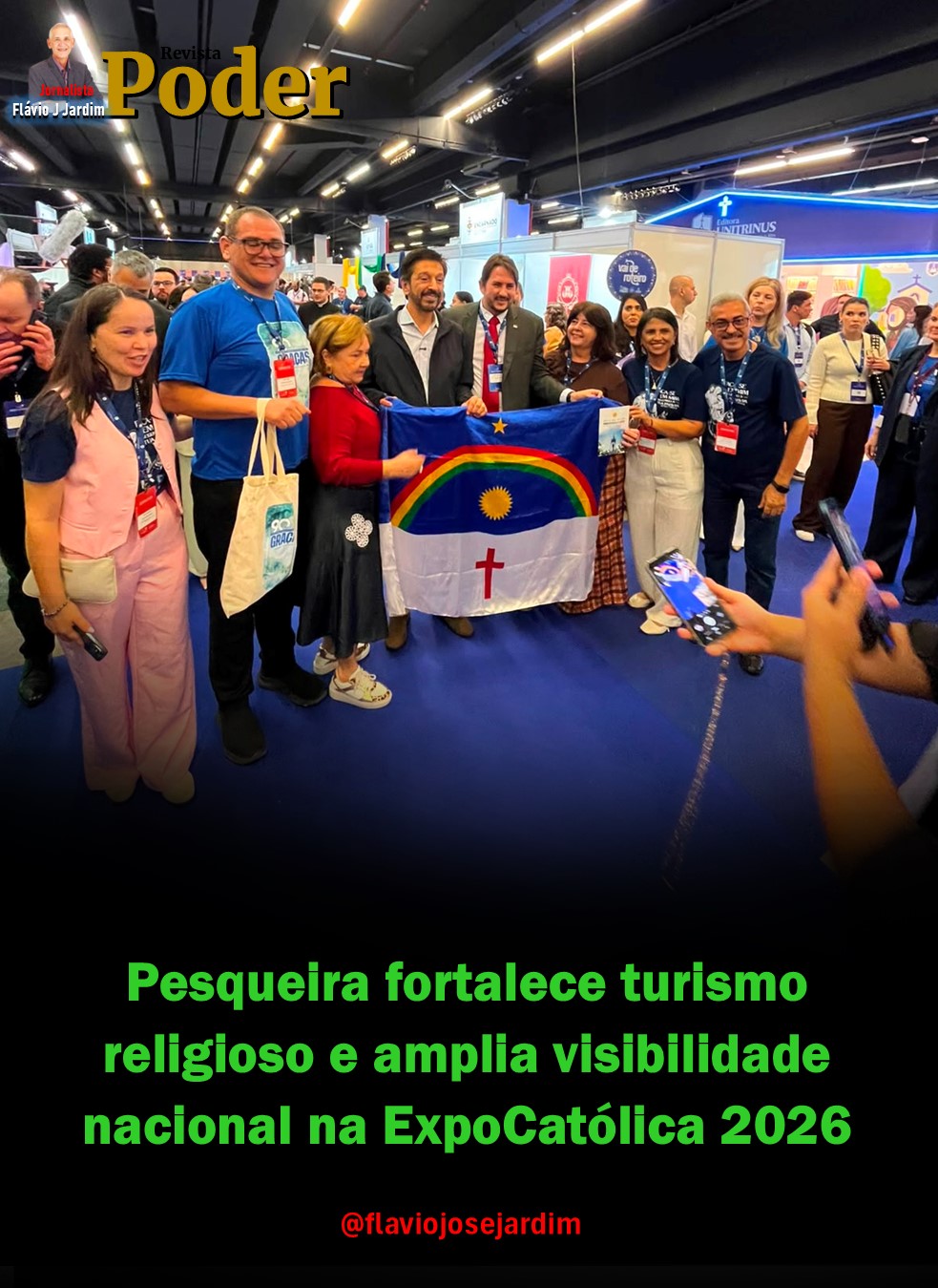 Pesqueira fortalece turismo religioso e amplia visibilidade nacional na ExpoCatólica 2026