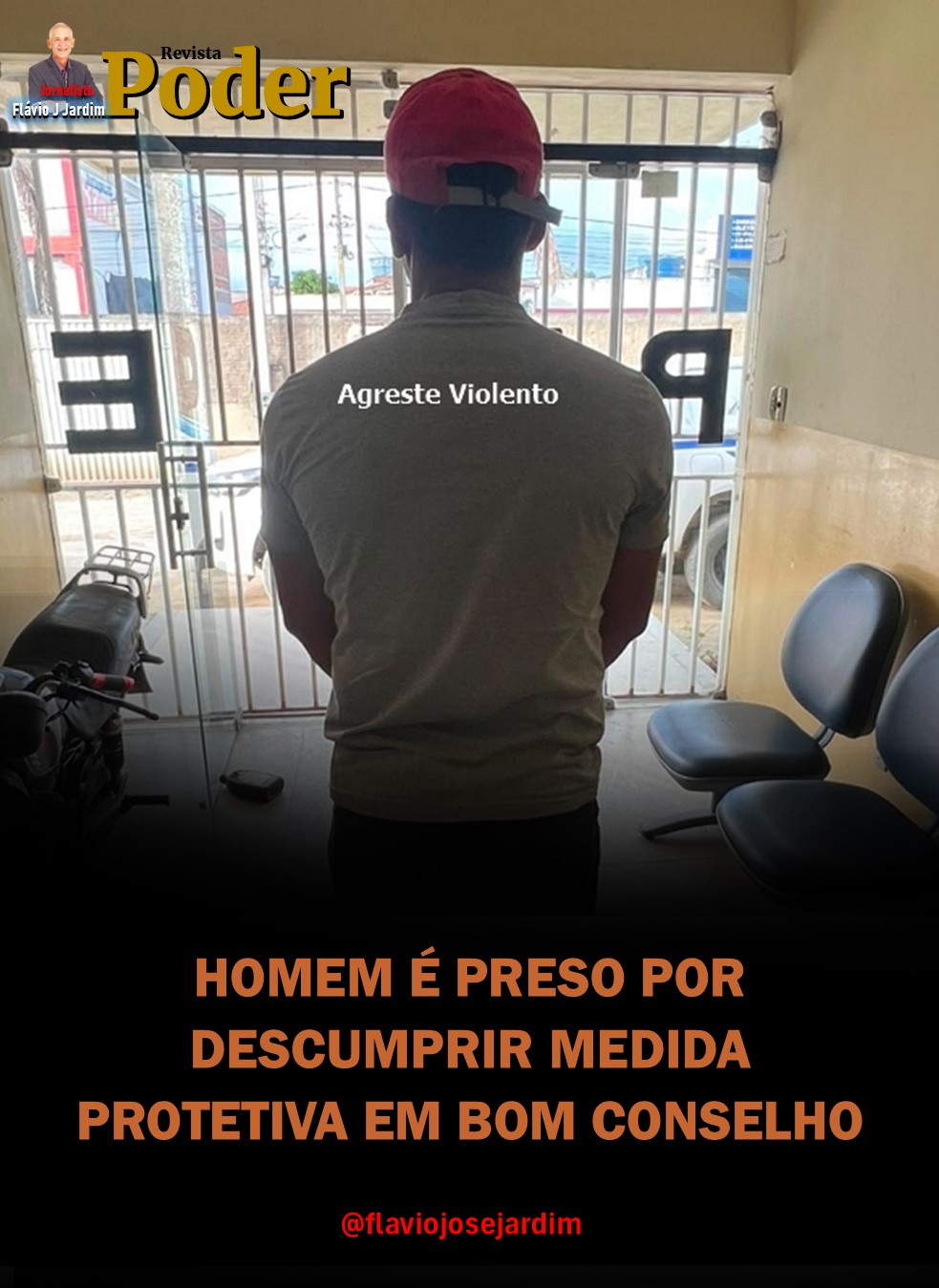 HOMEM É PRESO POR DESCUMPRIR MEDIDA PROTETIVA EM BOM CONSELHO
