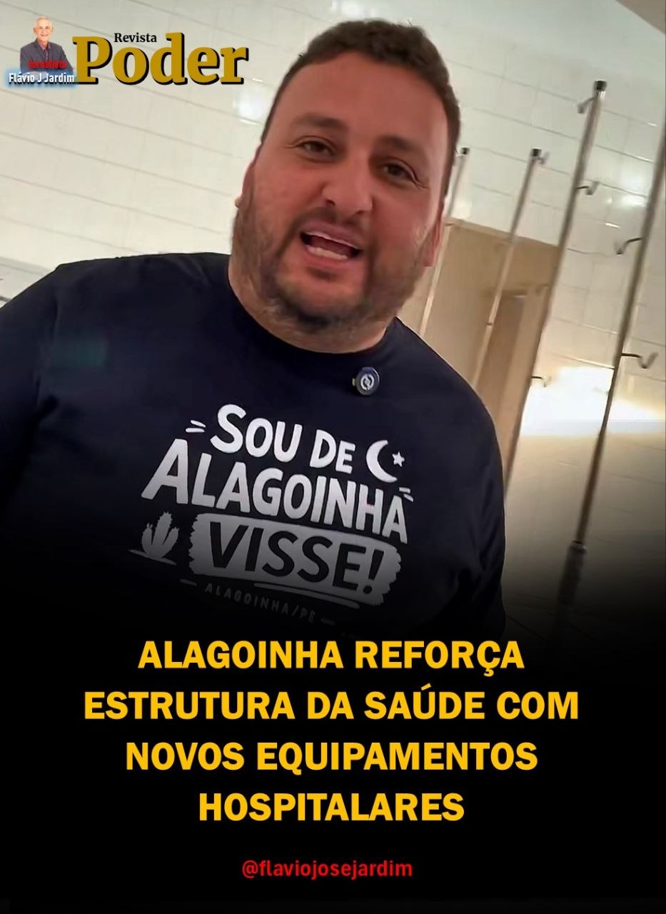 ALAGOINHA REFORÇA ESTRUTURA DA SAÚDE COM NOVOS EQUIPAMENTOS HOSPITALARES