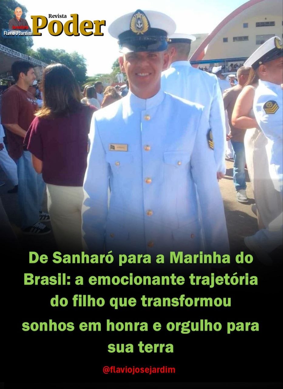 De Sanharó para a Marinha do Brasil: a emocionante trajetória do filho que transformou