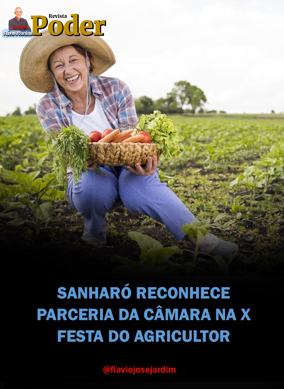 SANHARÓ RECONHECE PARCERIA DA CÂMARA NA X FESTA DO AGRICULTOR