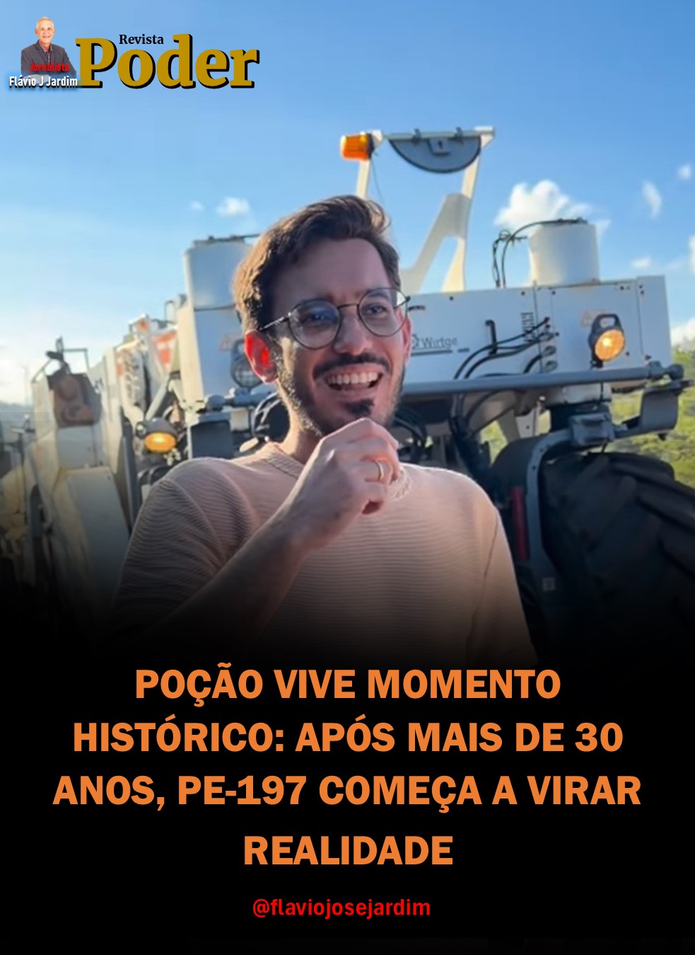 POÇÃO VIVE MOMENTO HISTÓRICO: APÓS MAIS DE 30 ANOS, PE-197 COMEÇA A VIRAR REALIDADE