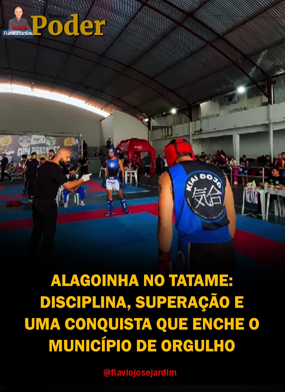 ALAGOINHA NO TATAME: DISCIPLINA, SUPERAÇÃO E UMA CONQUISTA QUE ENCHE O MUNICÍPIO DE ORGULHO