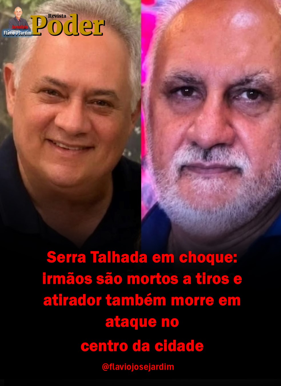 Serra Talhada em choque: irmãos são mortos a tiros e atirador também morre em ataque no centro da cidade