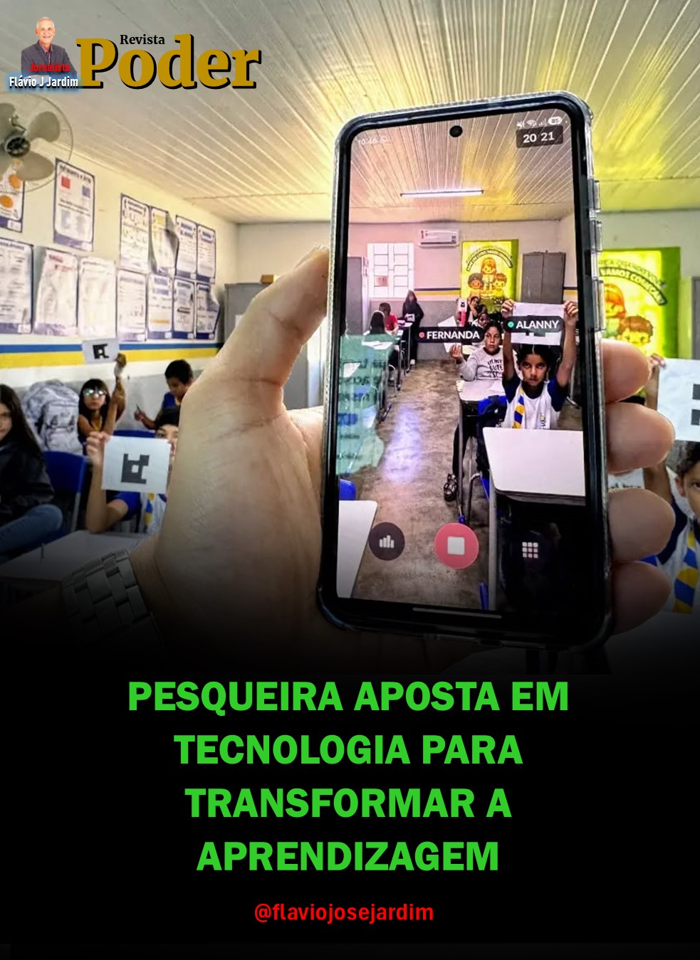 PESQUEIRA APOSTA EM TECNOLOGIA PARA TRANSFORMAR A APRENDIZAGEM