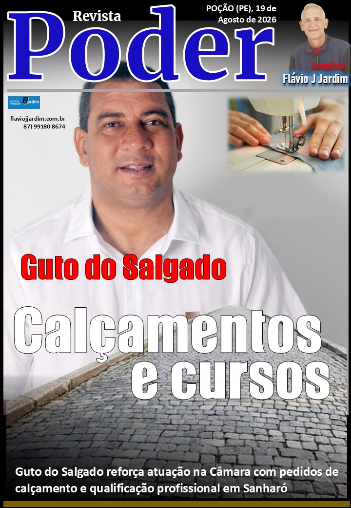 Guto do Salgado reforça atuação na Câmara com pedidos de calçamento e qualificação profissional em Sanharó