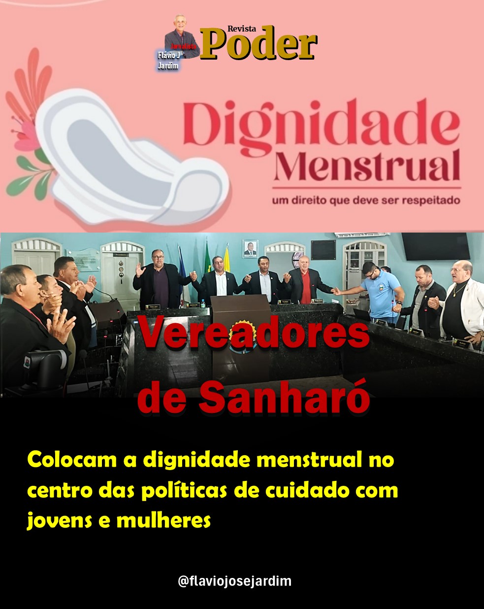 Sanharó coloca a dignidade menstrual no centro das políticas de cuidado com jovens e mulheres