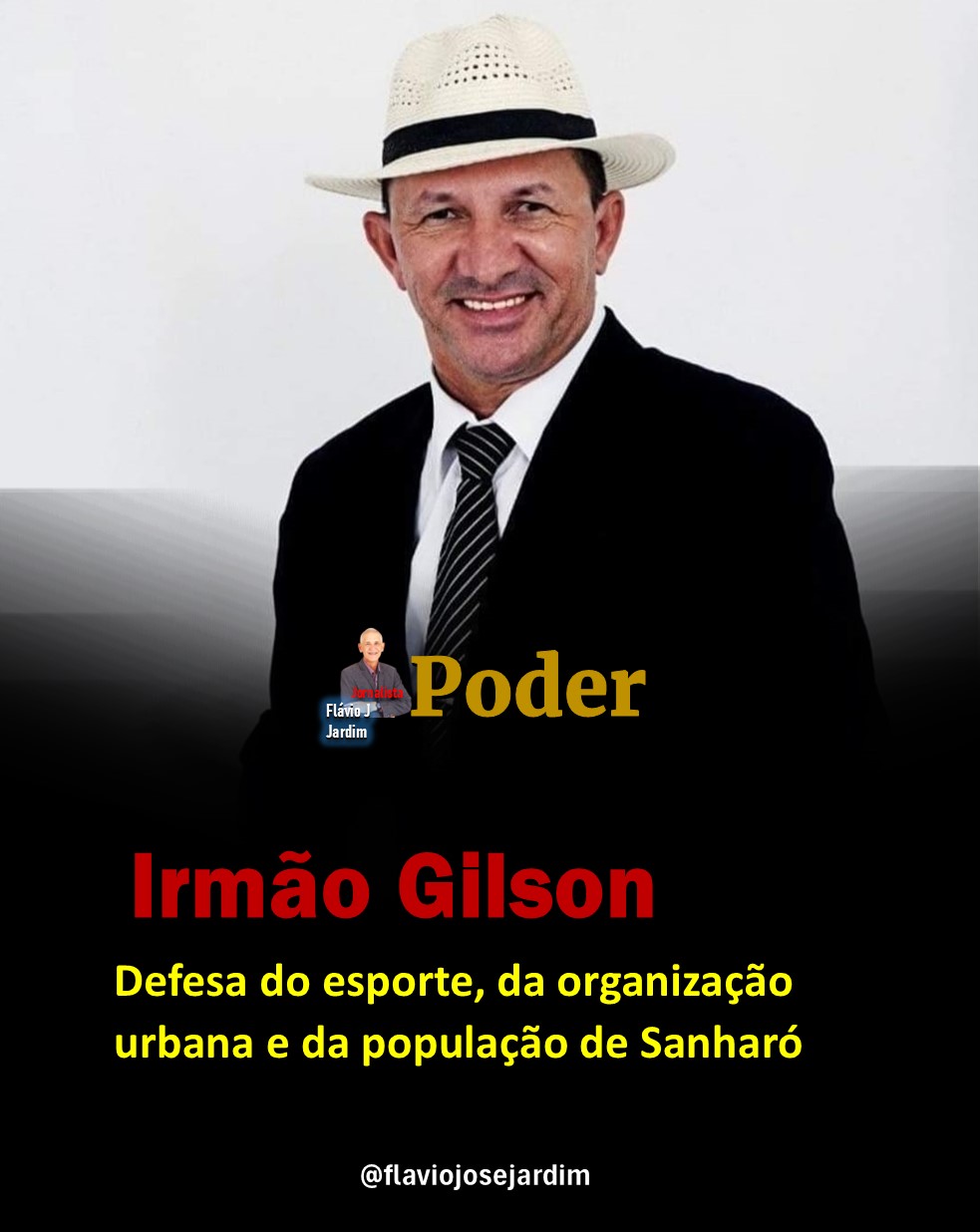 Irmão Gilson reforça atuação em defesa do esporte, da organização urbana e da população de Sanharó