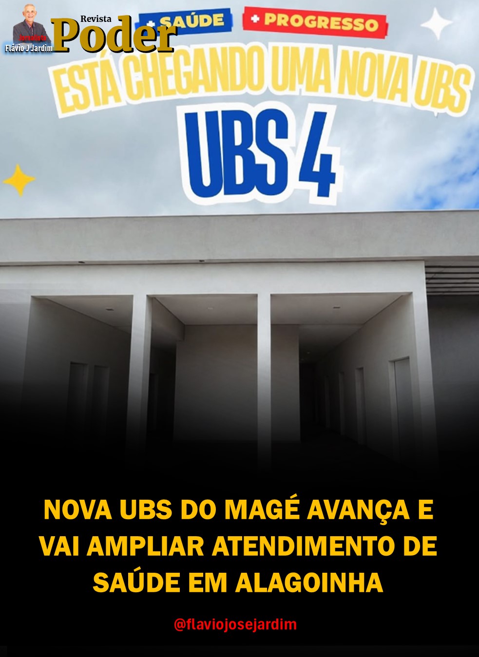 NOVA UBS DO MAGÉ AVANÇA E VAI AMPLIAR ATENDIMENTO DE SAÚDE EM ALAGOINHA