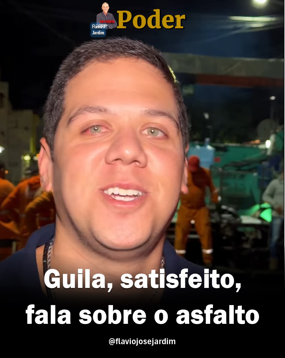 Guila Araújo destaca chegada do asfalto e celebra transformação de ruas em Pesqueira