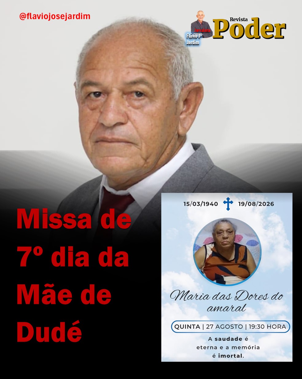 Maria das Dores do Amaral deixa saudade e memória eterna em Venturosa