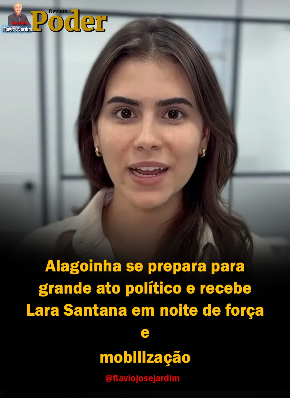 Alagoinha se prepara para grande ato político e recebe Lara Santana em noite de força e mobilização