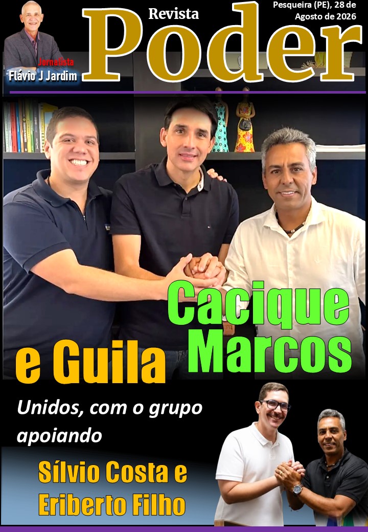 PESQUEIRA FECHA UM TIME DE FORÇA: CACIQUE MARCOS E GUILA ARAÚJO APOIAM SILVIO COSTA FILHO E ERIBERTO FILHO