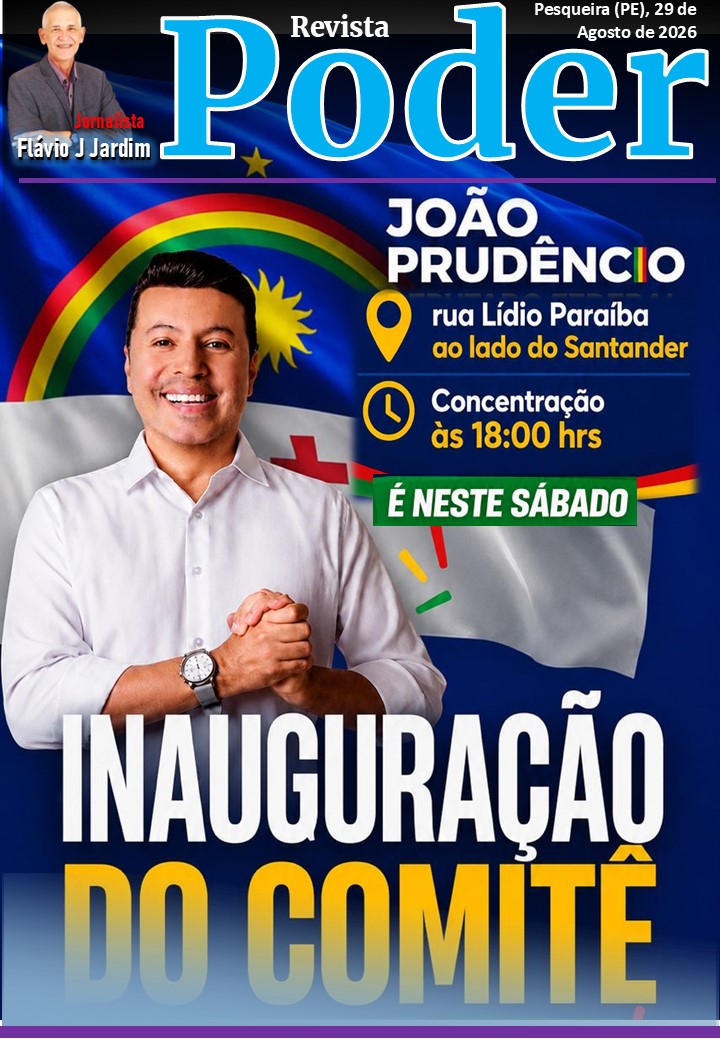 JOÃO PRUDÊNCIO, O FILHO DA TERRA, FORTALECE CAMPANHA COM CAMINHADA E INAUGURAÇÃO DE COMITÊ EM PESQUEIRA
