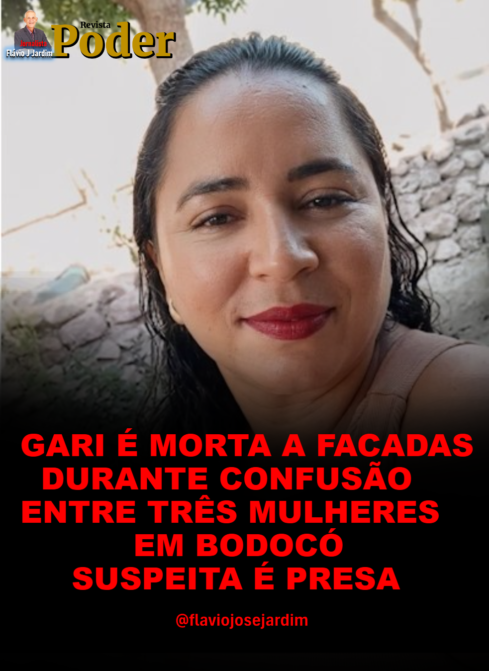 GARI É MORTA A FACADAS DURANTE CONFUSÃO ENTRE TRÊS MULHERES EM BODOCÓ; SUSPEITA É PRESA