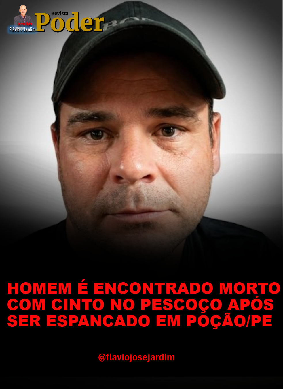 HOMEM É ENCONTRADO MORTO COM CINTO NO PESCOÇO APÓS SER ESPANCADO EM POÇÃO/PE