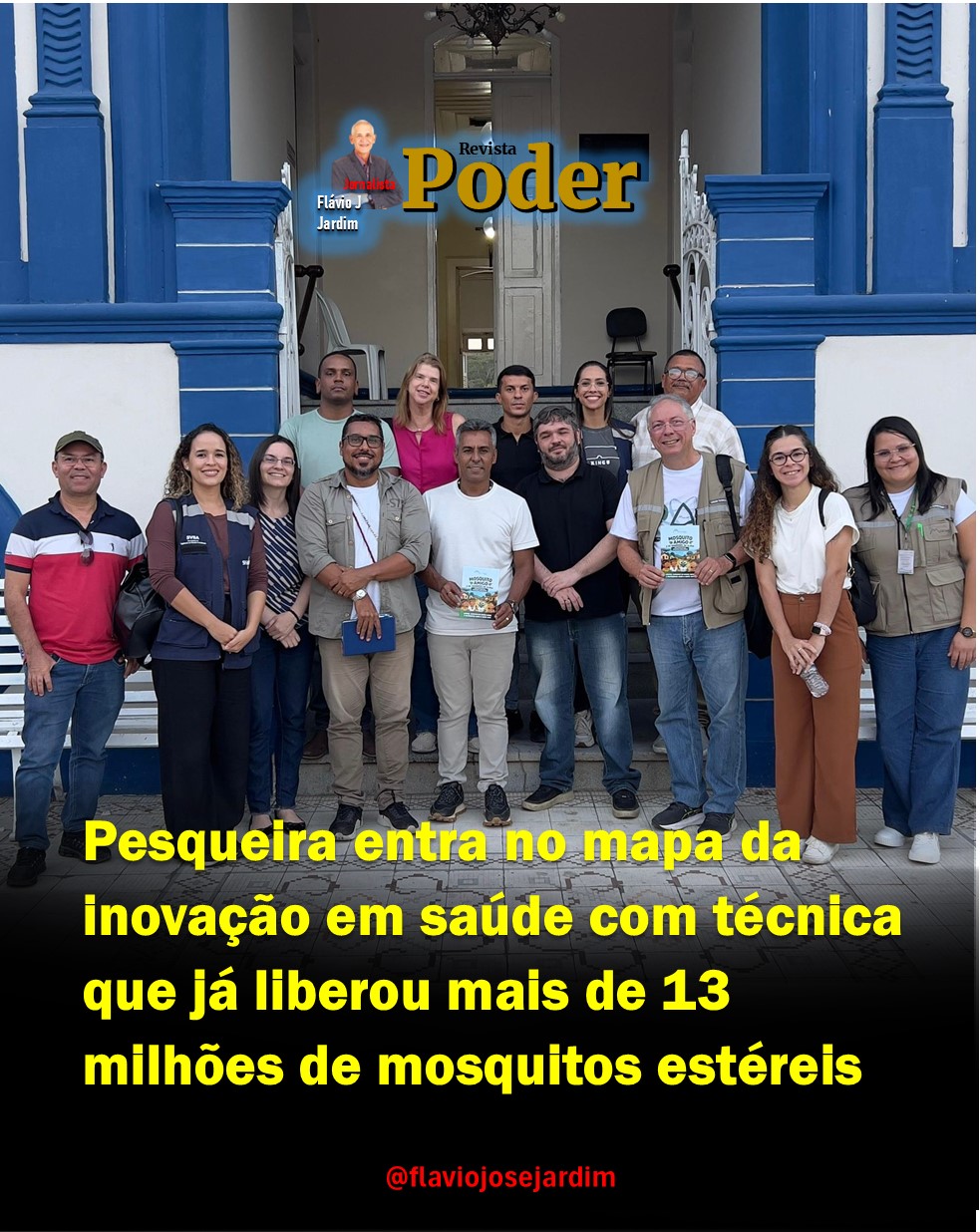 Pesqueira entra no mapa da inovação em saúde com técnica que já liberou mais de 13 milhões de mosquitos estéreis