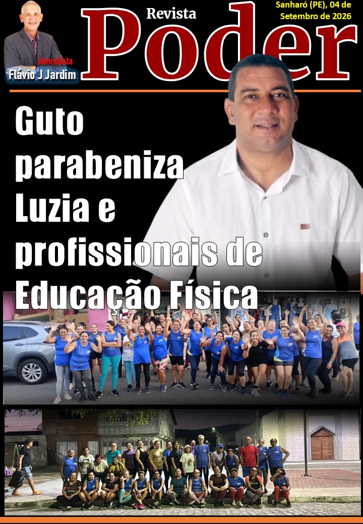 GUTO DO SALGADO DESTACA TRABALHO DE LUZIA GUIMARÃES E HOMENAGEIA PROFISSIONAIS DE EDUCAÇÃO FÍSICA EM SANHARÓ