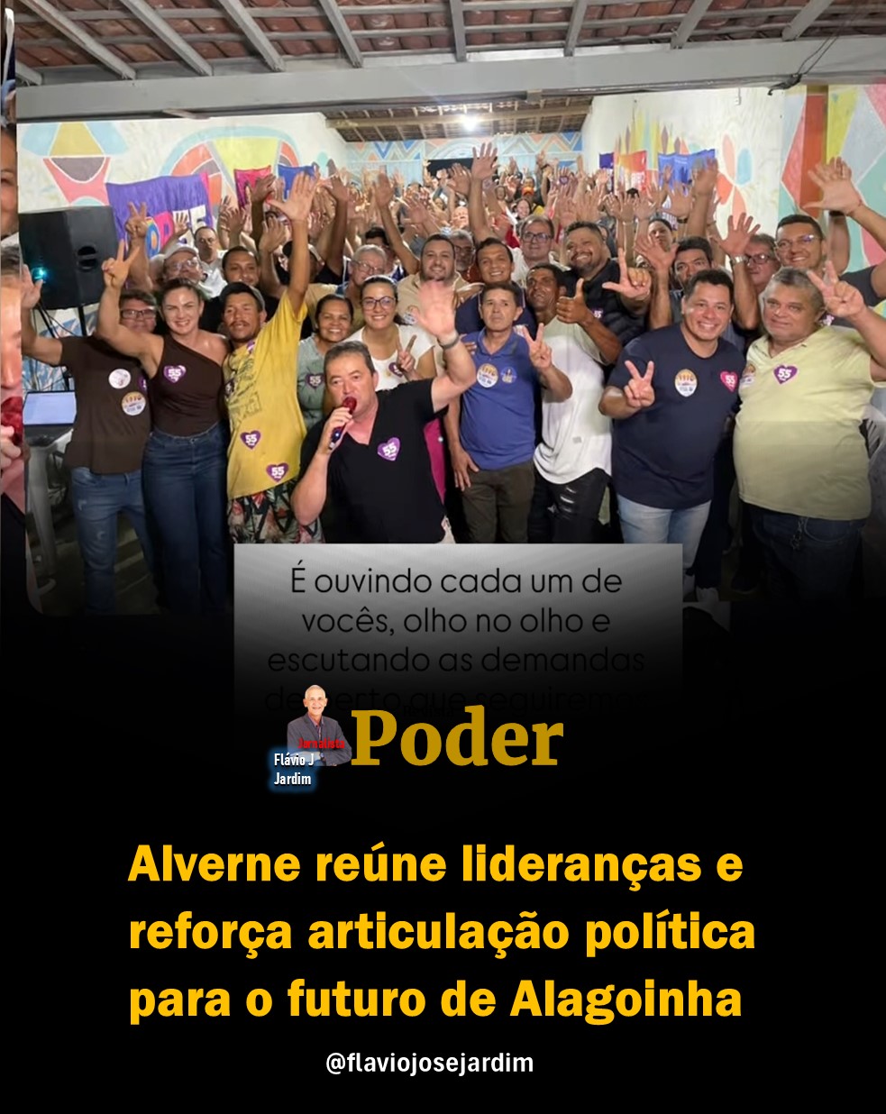 Alverne reúne lideranças e reforça articulação política para o futuro de Alagoinha