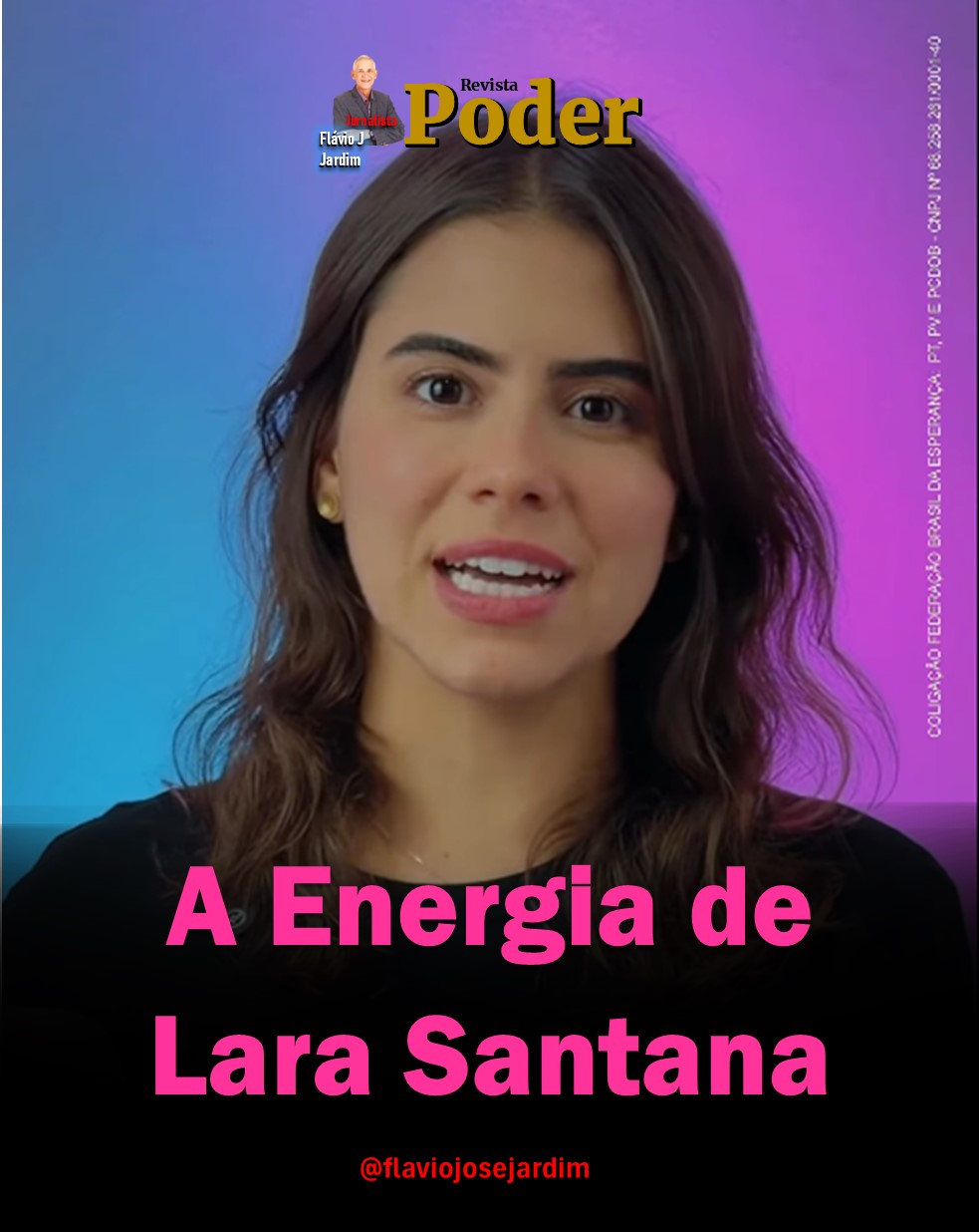 A energia de Lara Santana já tomou conta das ruas — e das redes!