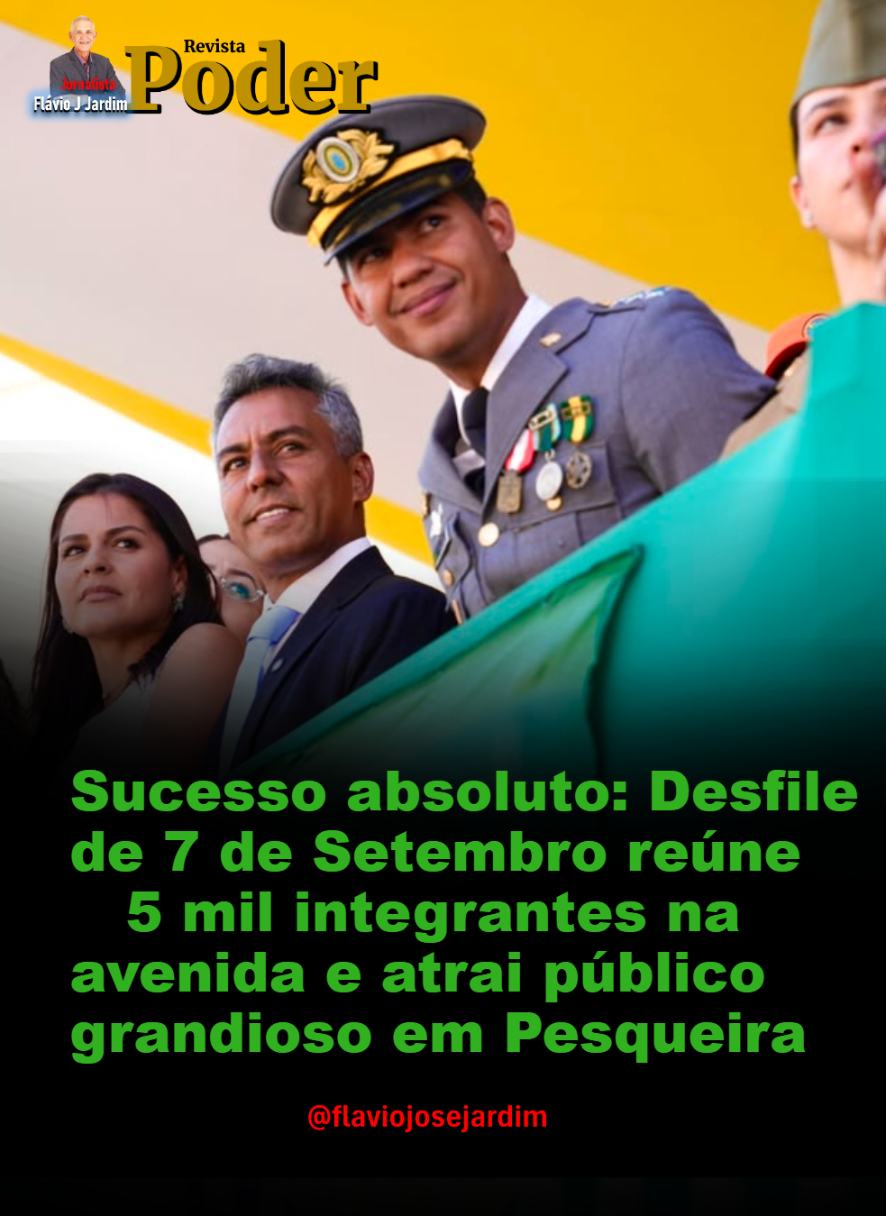 Sucesso absoluto: Desfile de 7 de Setembro reúne 5 mil integrantes na avenida e atrai público grandioso em Pesqueira