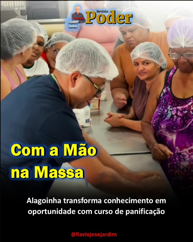 Alagoinha transforma conhecimento em oportunidade com curso de panificação