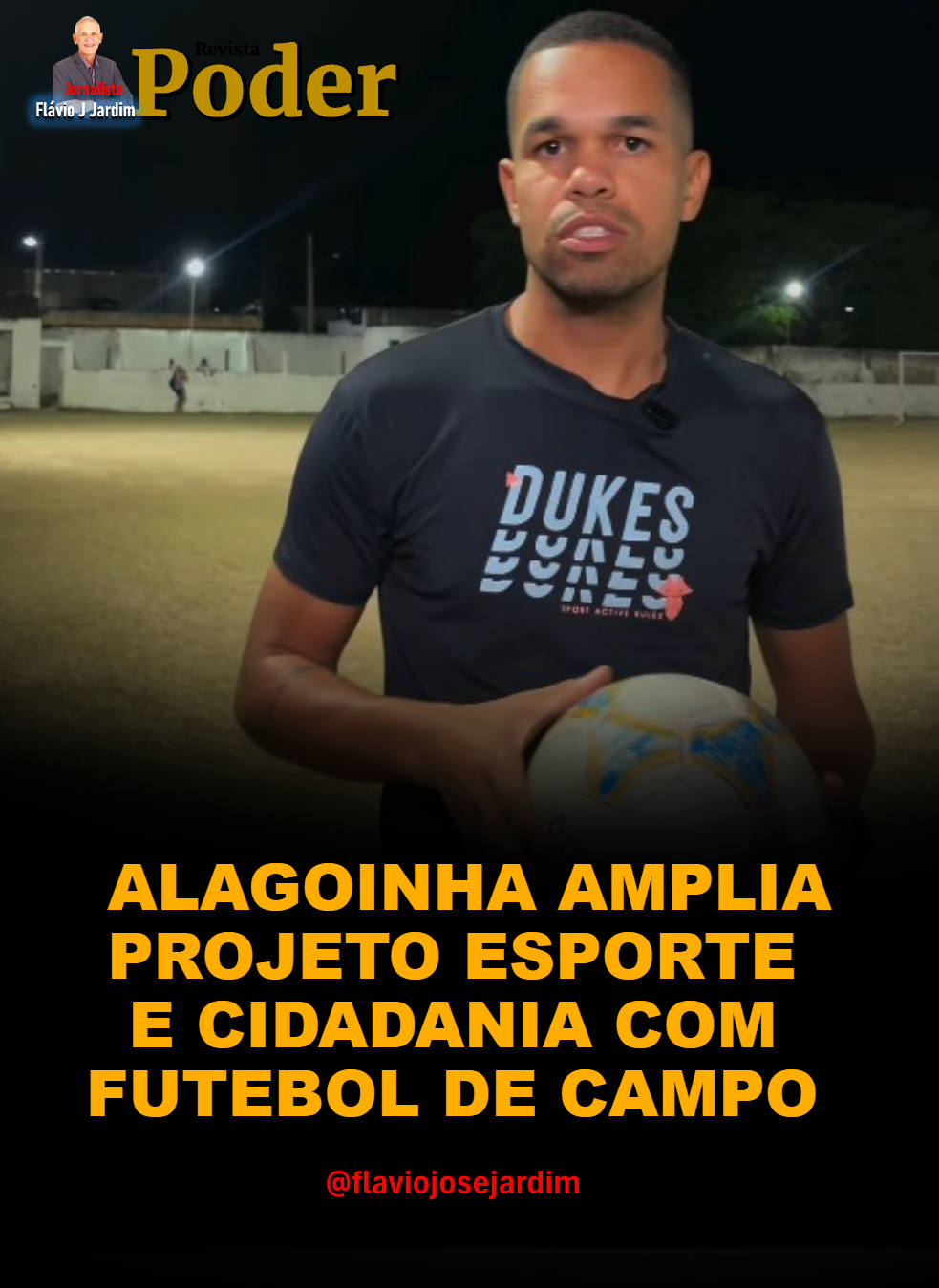 ALAGOINHA AMPLIA PROJETO ESPORTE E CIDADANIA COM FUTEBOL DE CAMPO