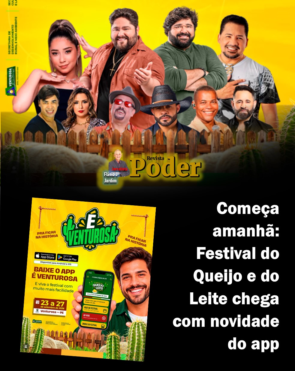 Começa amanhã: Festival do Queijo e do Leite chega com novidade do app